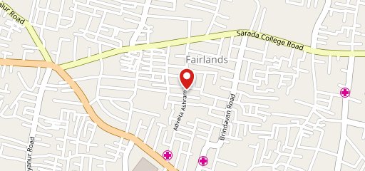 Sri Ayyappa filter coffee on map