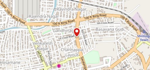 Sri Manjunatha Darshine on map