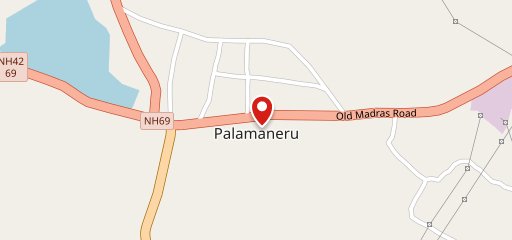 Sri Raghavendra mess on map