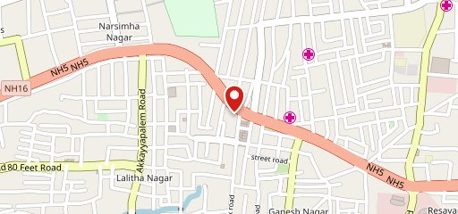 Sri Sai krishna bar on map