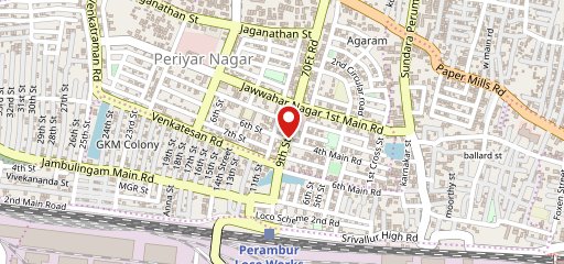 Perambur Sri Srinivasa - Sweets & Restaurant on map