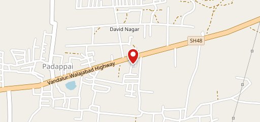 SRM Chettinadu Unavagam on map