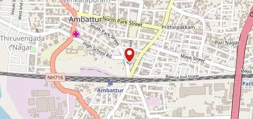 SS Hyderabad Biryani, Ambattur OT on map