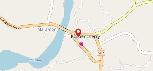 St George Gourmet & Bayleaf - Premium Bakery & Restaurant, Kozhencherry on map