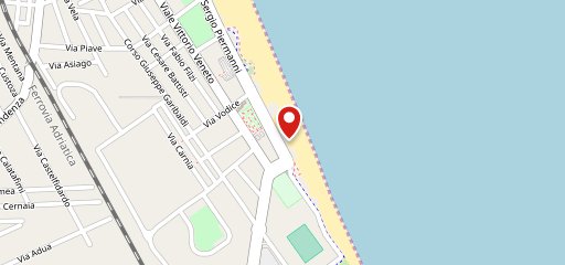 Caracoles Ristorante di pesce e stabilimento balneare sulla mappa