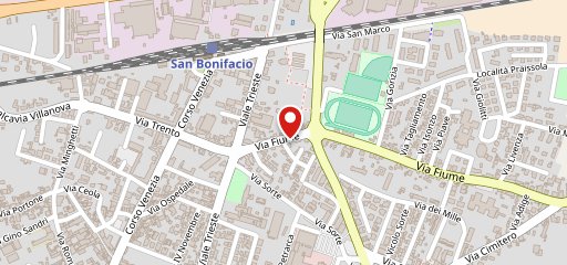 Stadio di Saccomani Giorgio sulla mappa