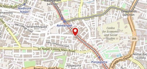 Ameerpet bawarchi on map