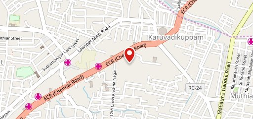 Ambur Star Briyani on map