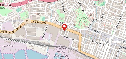 pizzeria star dust sulla mappa