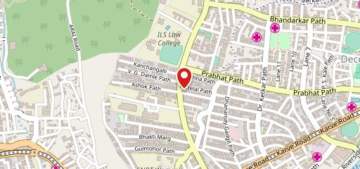 Starbucks Coffee on map