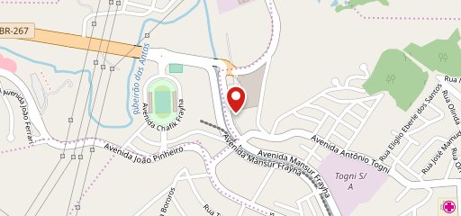 Cancun Steak House no mapa