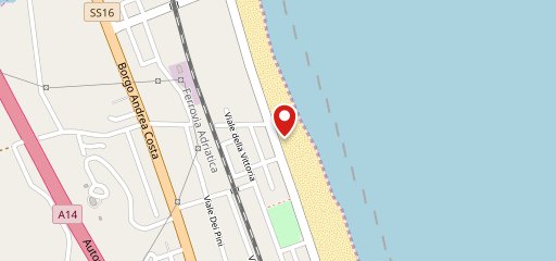 STELLA ADRIATICA - Ristorante di pesce - Stabilimento Balneare sulla mappa
