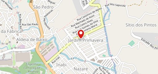 Stella Pizzaria no mapa