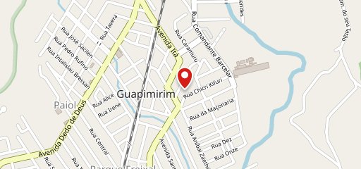 Steven Pizza Dellivery no mapa