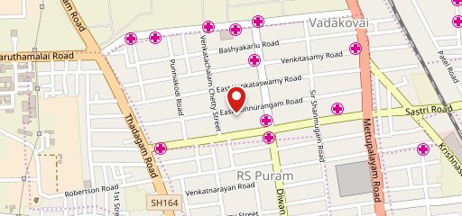Sticksy R.S. Puram on map