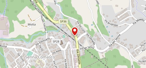 Pizzeria Stilo sur la carte