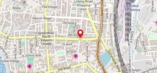 Stomach Oriental Chinese on map