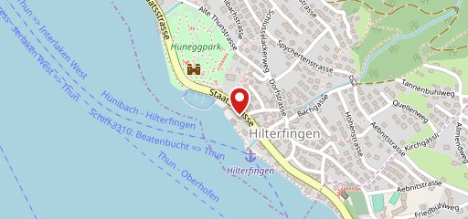 Strandbad Hünegg sulla mappa