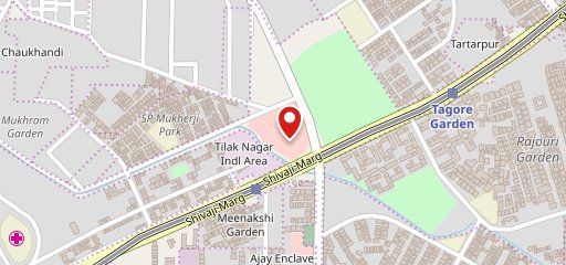 Street Foods By Punjab Grill Tagore Garden on map