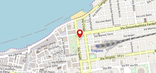 Stuzzichello Trapani sulla mappa