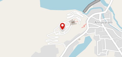 Sub Canteen, Annavaram on map