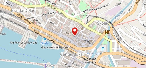 Submarine Burger Rijeka sulla mappa
