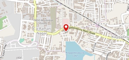 Subway CV Raman Nagar on map