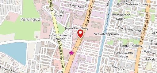 Subway Perungudi on map