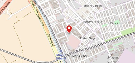 Subway Mayur Vihar Phase I on map