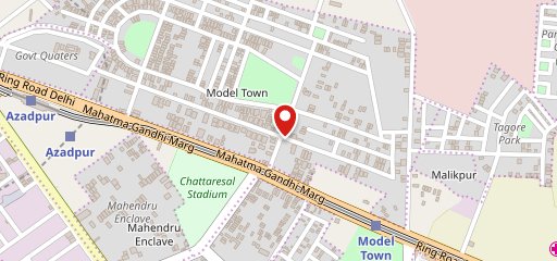 Subway Model Town Delhi on map