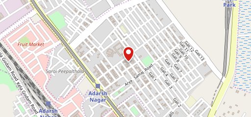 Subway Adarsh Nagar on map