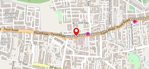 Subway Kothrud on map