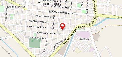 Sucury Lanches - Paraíso Taquaritinga SP no mapa