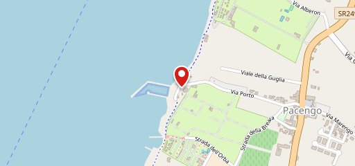 Sunset Bar Beach Pacengo sulla mappa