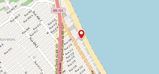 Sunset Beach Bar no mapa