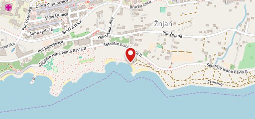 Sunset Beach Bar sur la carte