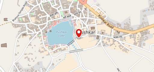 Sunset flow rooftop cafe on map