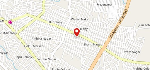 Super foodies café on map