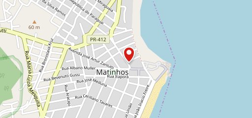 Supremo Açaí - Matinhos no mapa