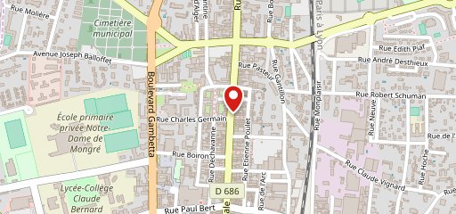 Sur le Pouce sur la carte