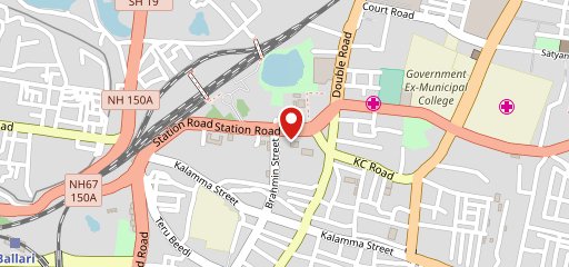 Hotel veerabhadreshwara khanavali on map