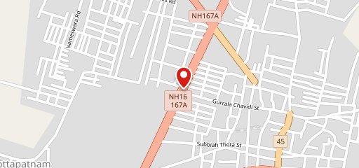 Surya hotel on map