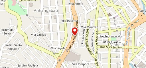 Sushi Express no mapa