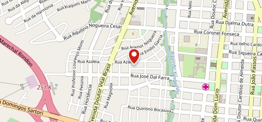 Sushi Fry-Pan Botucatu no mapa