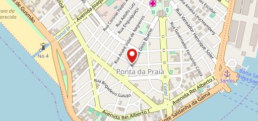 Sushi Home Santos Restaurante de comida Japonesa em Santos na Ponta da Praia no mapa