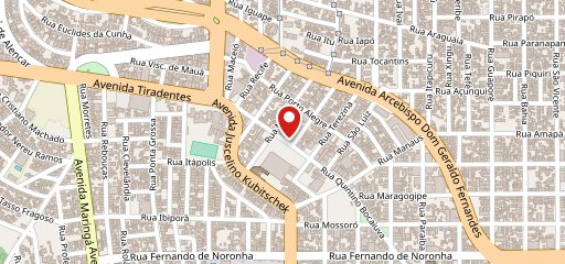 Restaurante Sushi House no mapa