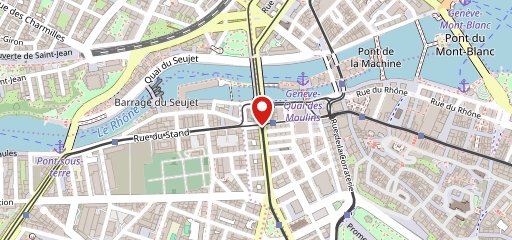 Sushi Shop Genève Georges Favon sulla mappa