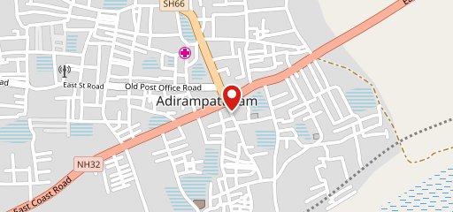 Suttakkozhi/சுட்டக்கோழி- Adirampattinam on map