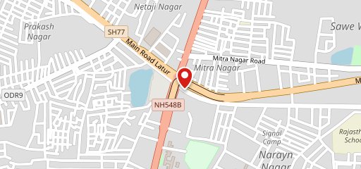 Suvarna udupi hotel on map