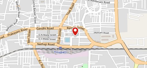 SVR Fast foods on map